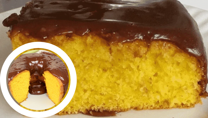 Receita de um Bolo de Cenoura com Cobertura de Chocolate