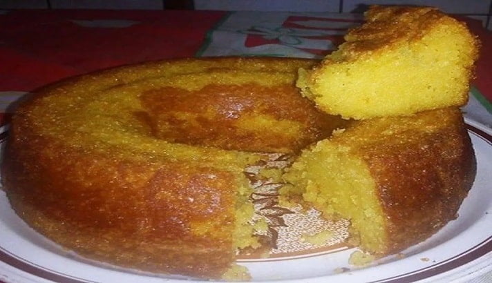 bolo de milho verde cremoso