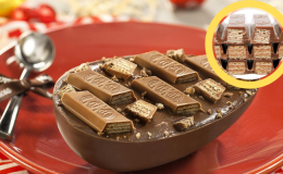 Receita de um Brigadeiro de colher com KitKat saboroso