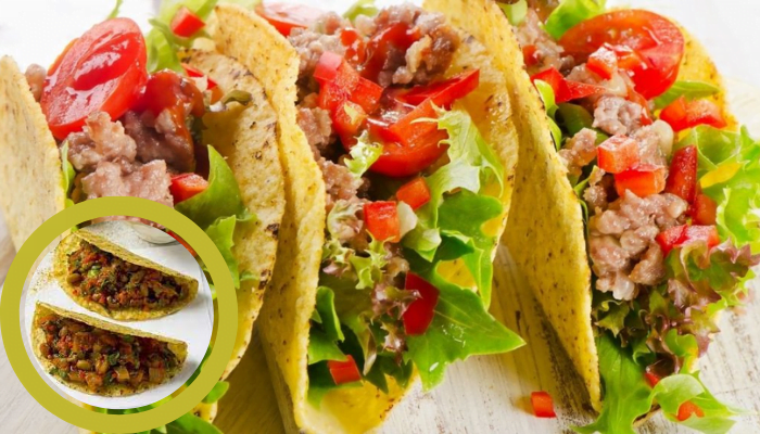 Receita de um Taco mexicano