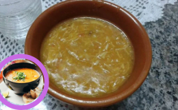 Receita de um caldo de kenga