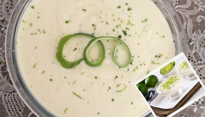 Receita de um Mousse de limão