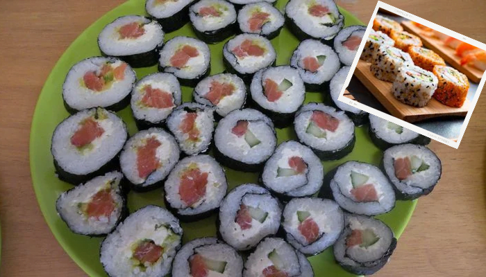 Receita de um Sushi caseiro