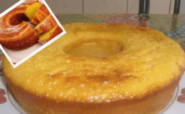 Receita de um bolo de milho verde