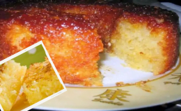 Receita de um bolo de mandioca de liquidificador