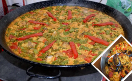 Receita de uma Paella Valenciana