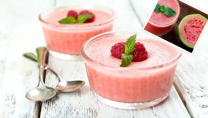 Receita de um mousse de goiaba