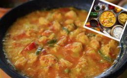 Receita de um Moqueca de camarão