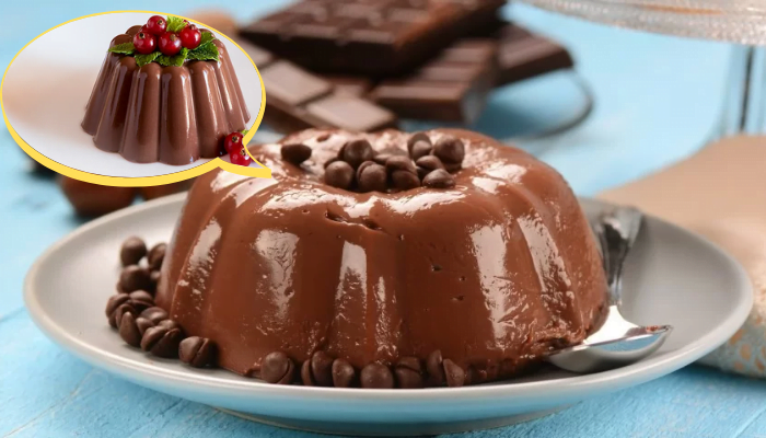 Pudim de Creme de Chocolate para sua sobremesa 