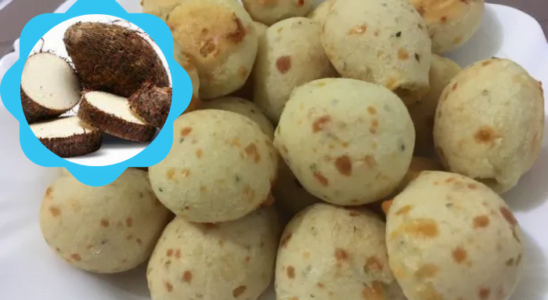 Receita de Pão de Queijo Vegano de Inhame