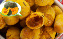 Receita de um Pão de Queijo Vegano com Abóbora