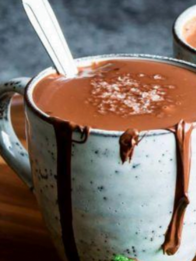 Incrível! Chocolate quente cremoso