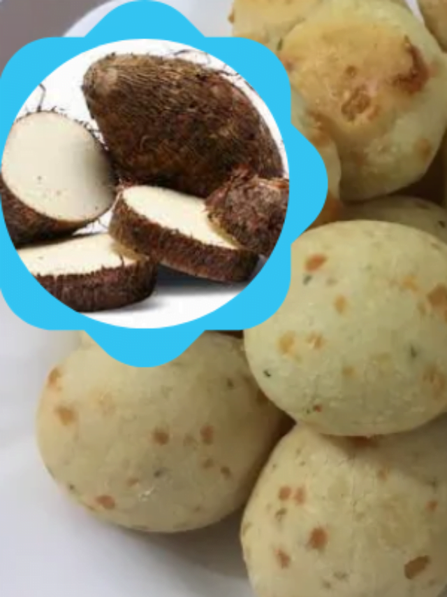 Pão de Queijo Vegano de Inhame