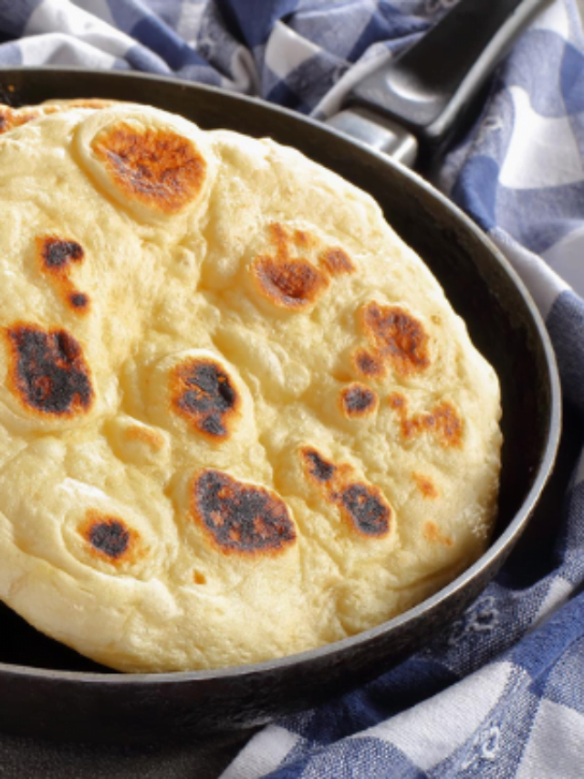 Pão de queijo vegano de frigideira