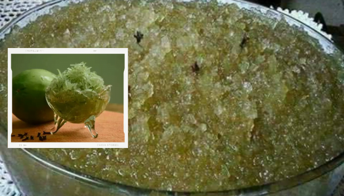 Receita de Doce de mamão verde com coco