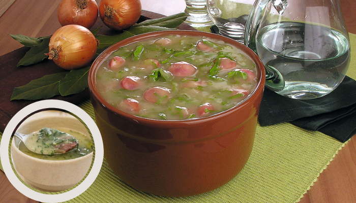 Receita de um Caldo Verde