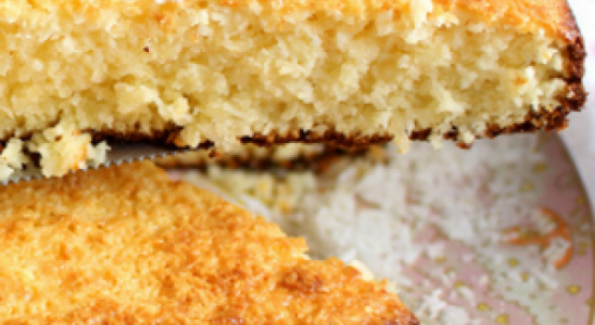 Receita de um bolo de Bolo Queijadinha