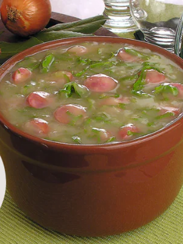 Caldo Verde rápido e saboroso