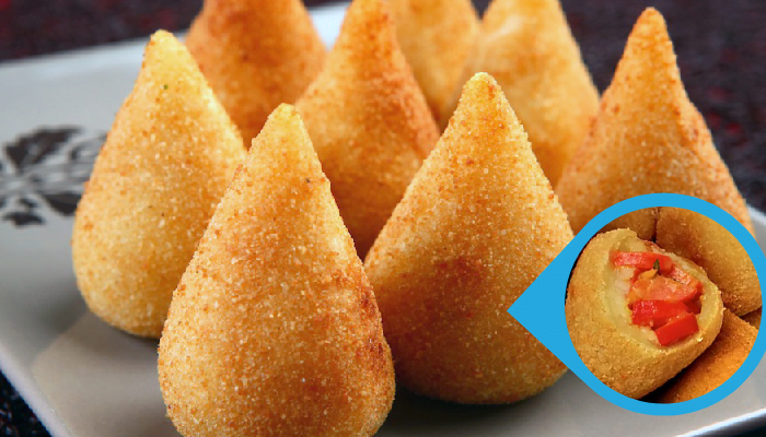 Coxinha de salsicha veja a receita 