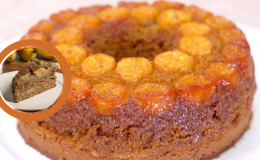 Receita de Bolo de Banana com Aveia