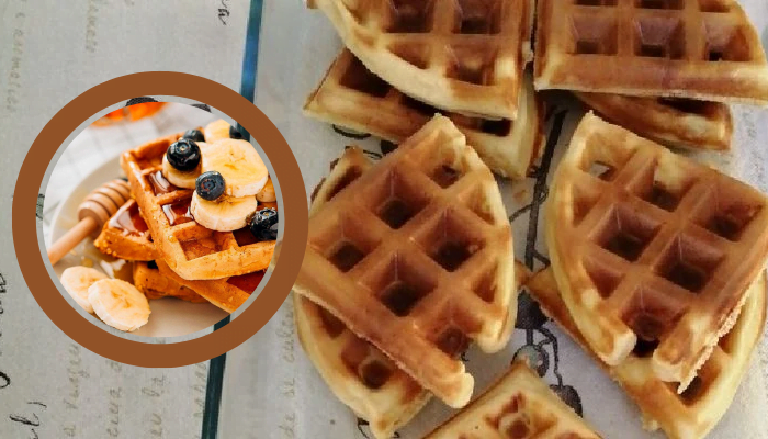 Receita de Waffle Doce de liquidificador