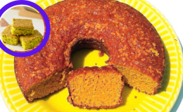 Receita de Bolo de Cenoura Fit