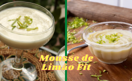 Receita de Mousse de Limão Fit